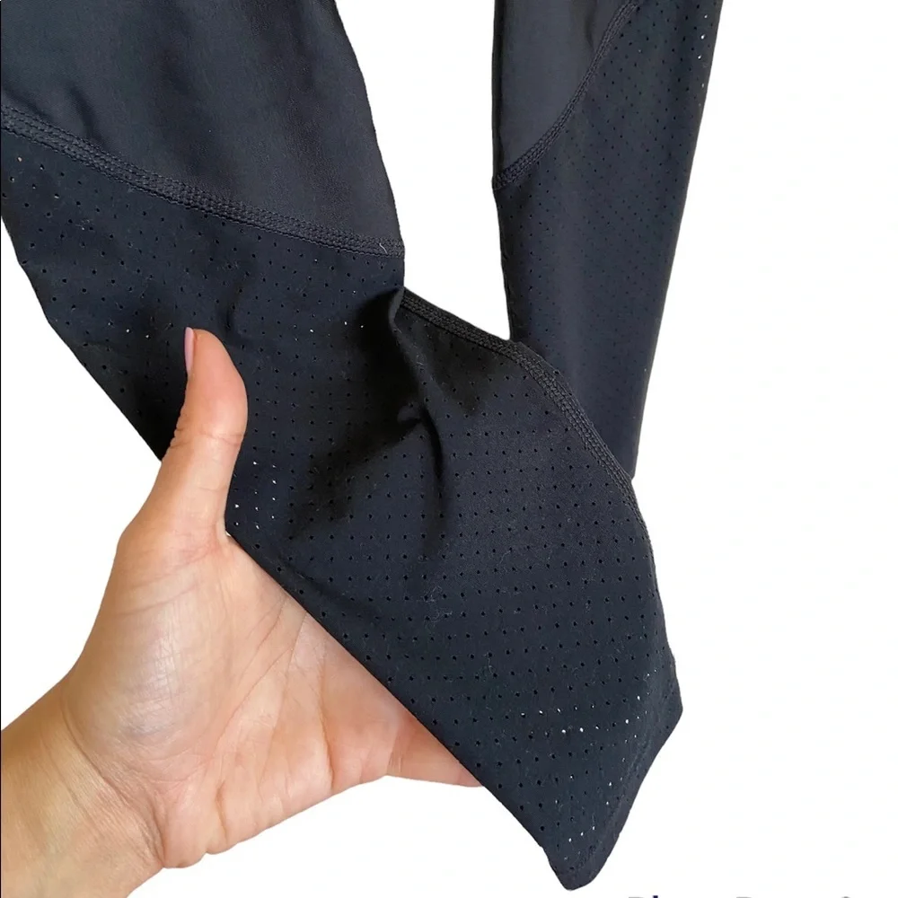 Nike Dri-Fit Mesh Drawstring Running Leggings